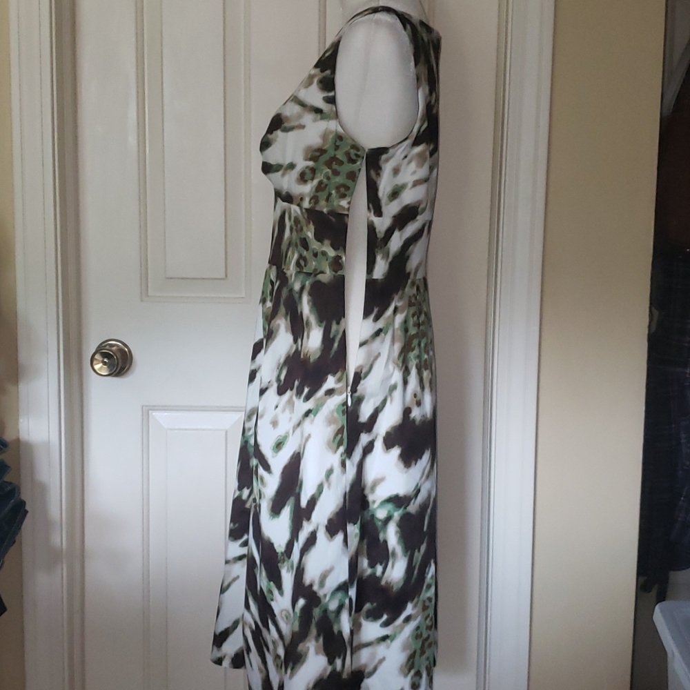 NWT Banana Republic Tropical Summer Midi Dress Size 6 - Picture 8 of 16